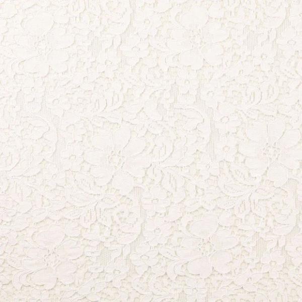 Spitze mit Bogenkante weiß